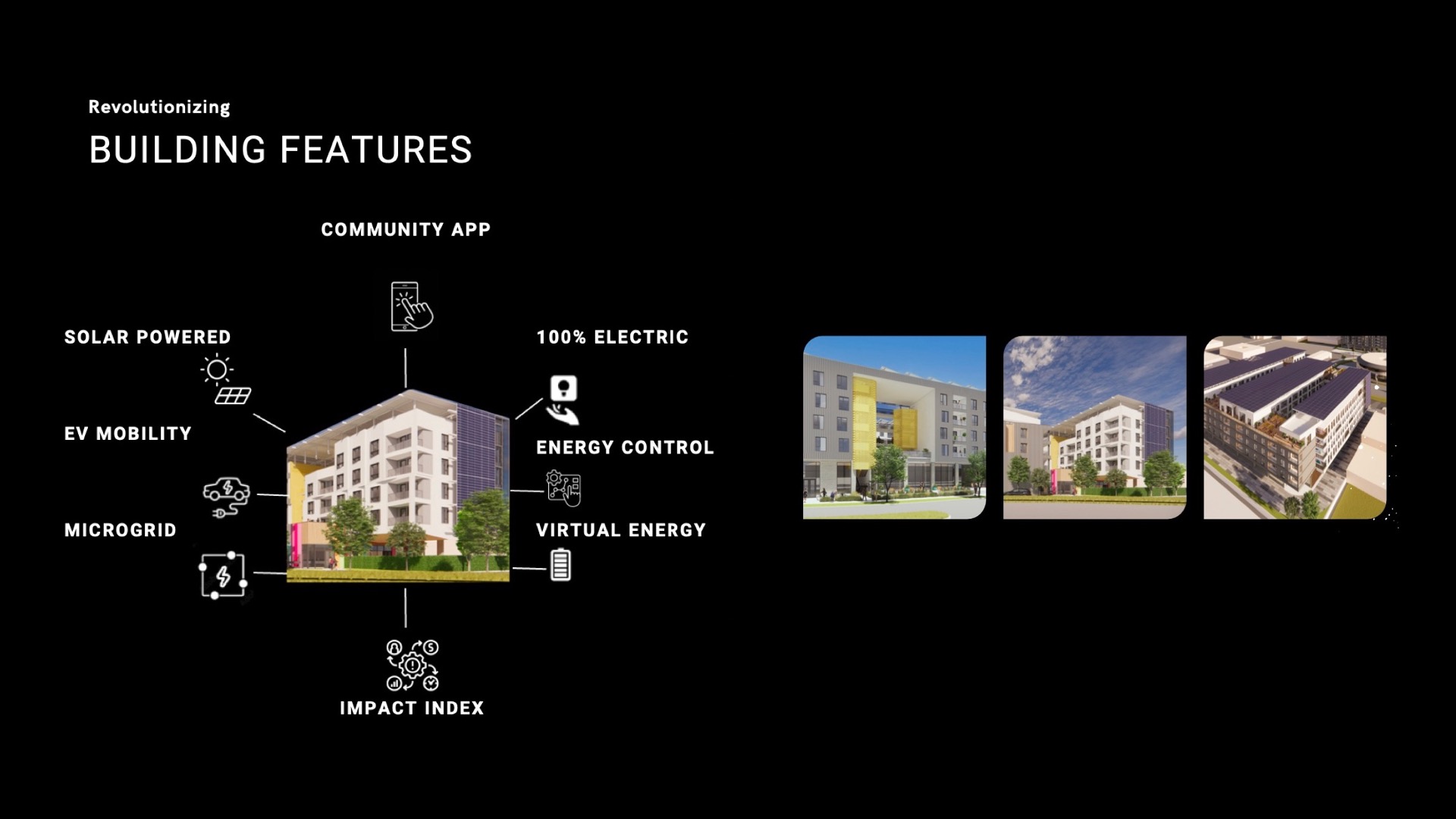 Glu building features